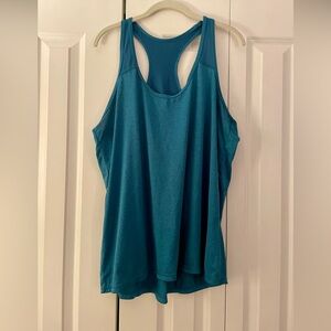 Xersion Blue Racerback Tank Top